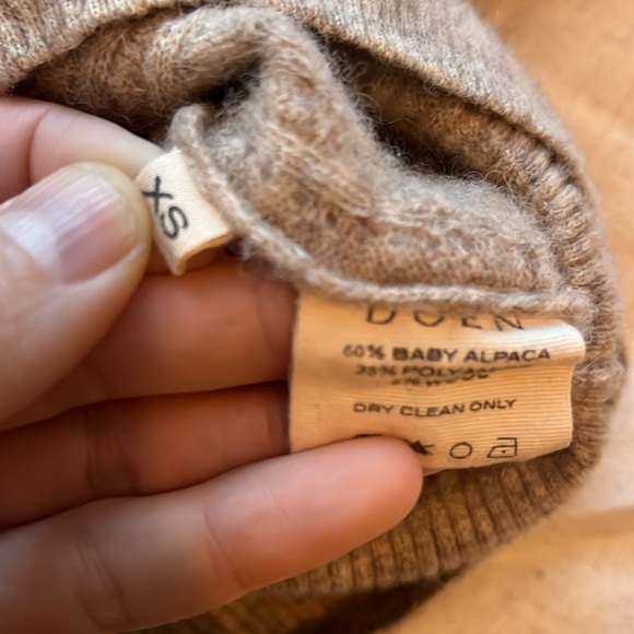 Down tamarind sweater XS